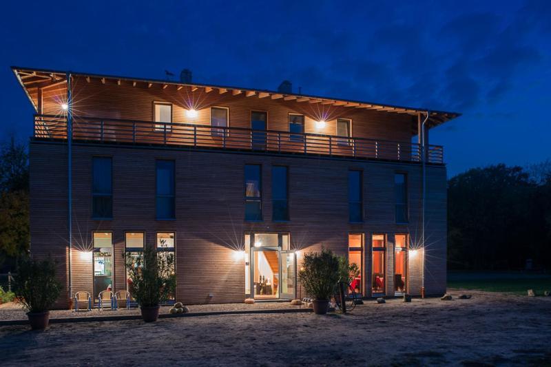Gaestehaus Am Landgut Schonwalde-Glien Exteriör bild