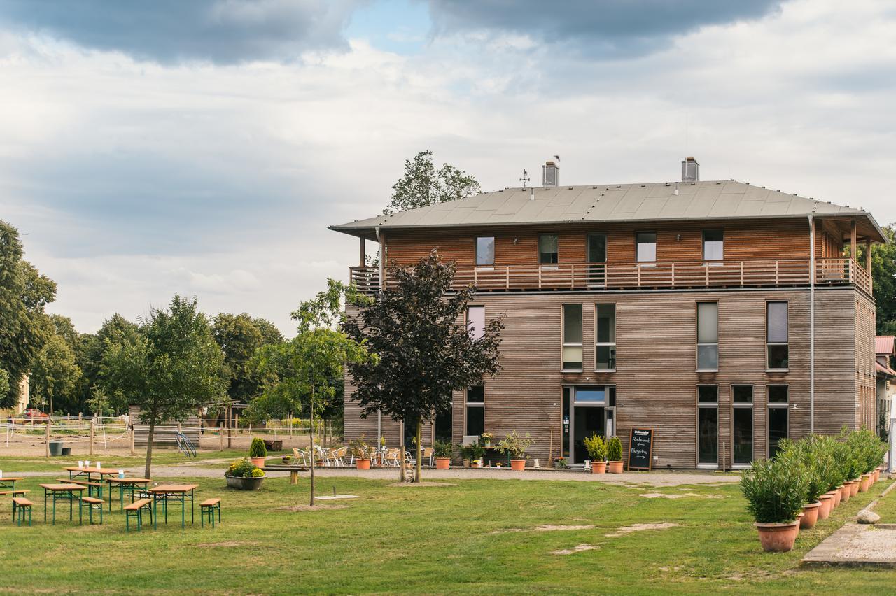 Gaestehaus Am Landgut Schonwalde-Glien Exteriör bild