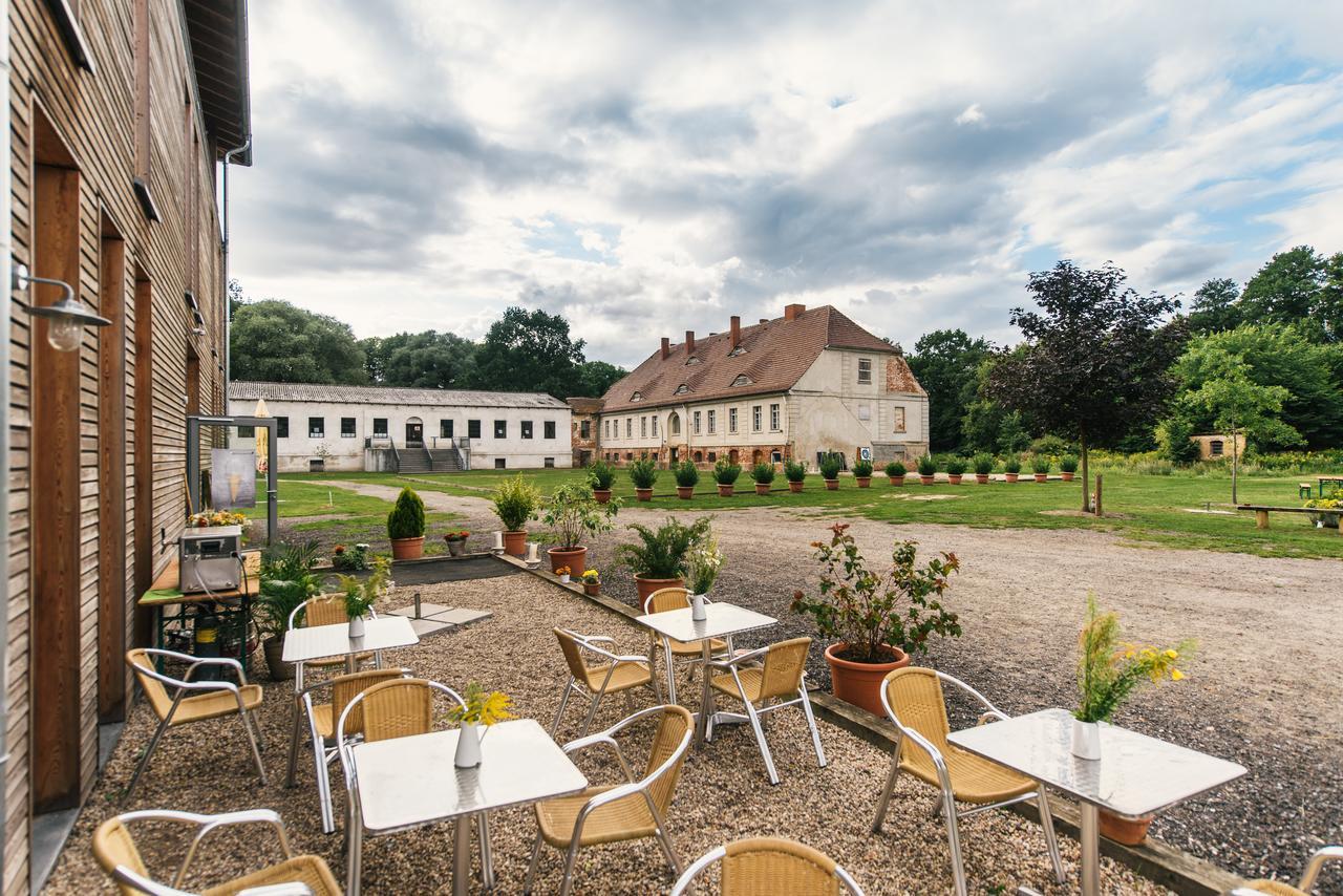 Gaestehaus Am Landgut Schonwalde-Glien Exteriör bild