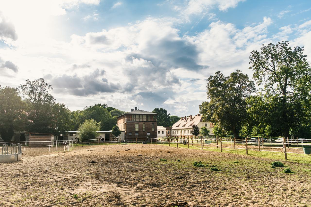Gaestehaus Am Landgut Schonwalde-Glien Exteriör bild